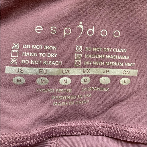 Espidoo Leggings - Size Medium (Like New) - Picture 2 of 3